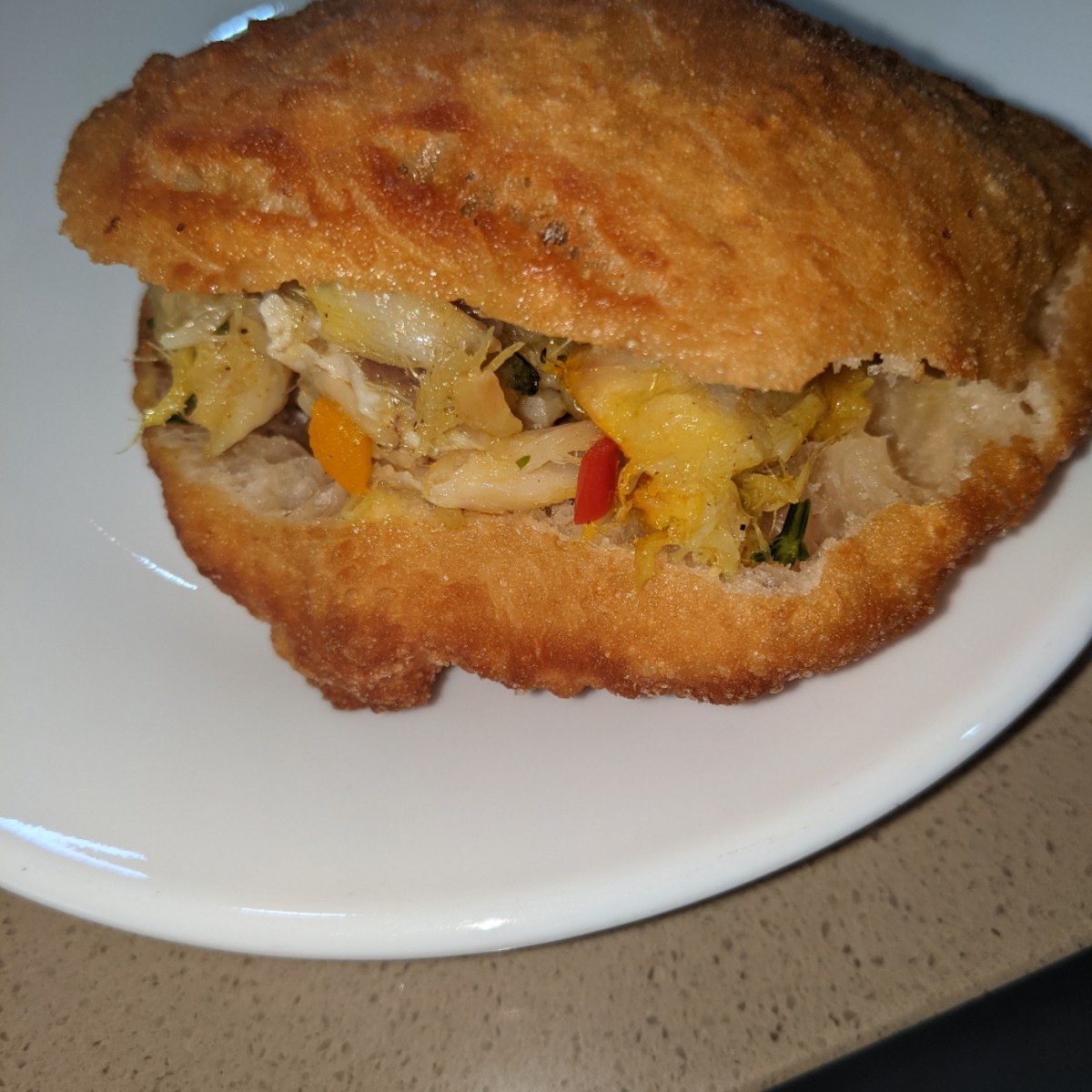 Salted Codfish (Bacalao) and Bakes (Floats, Jonny&nbsp;cakes)