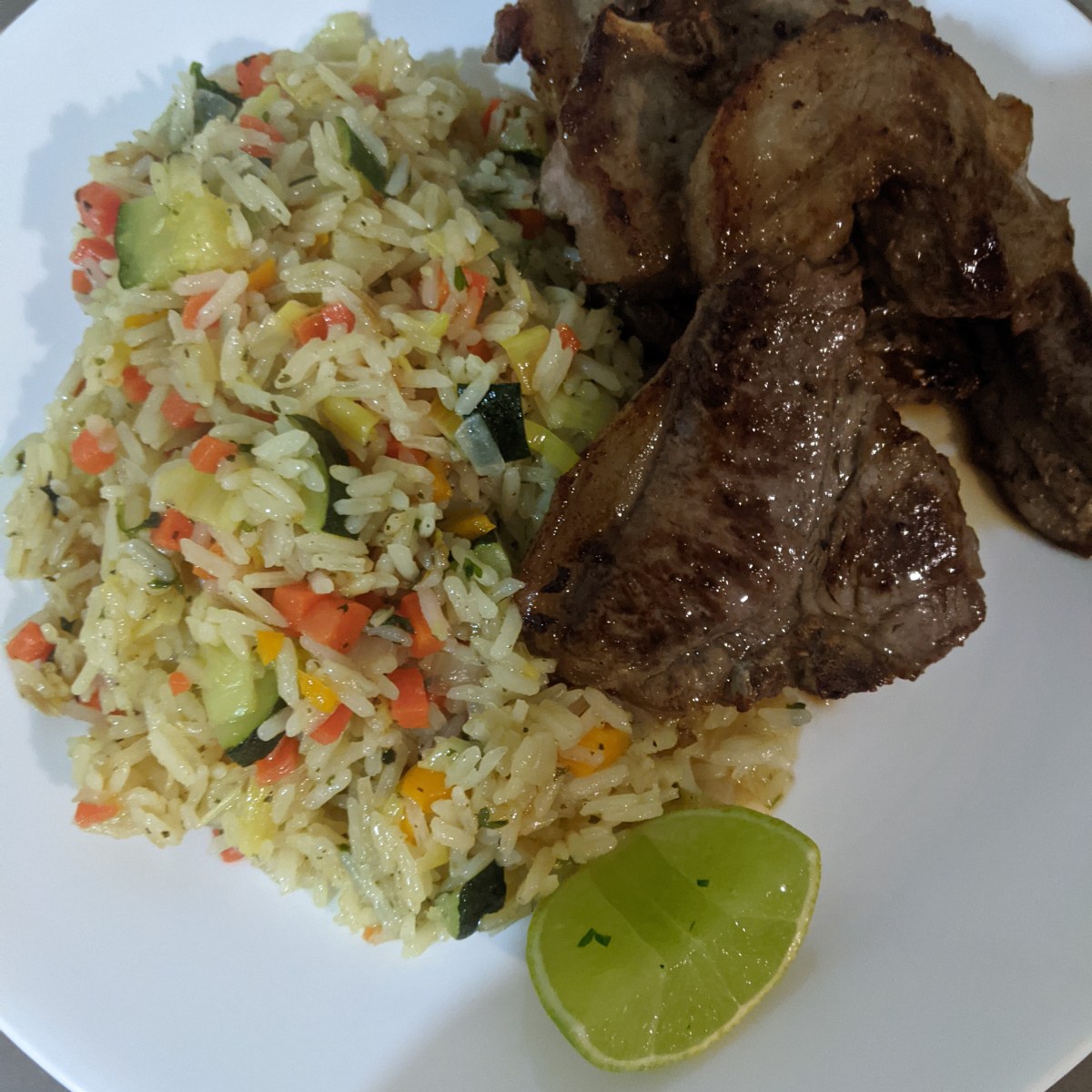 Lime & Vegetable&nbsp;Rice