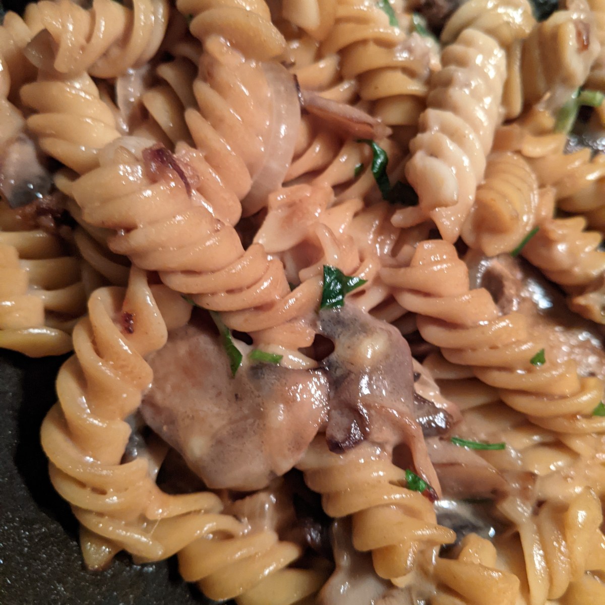 Mushroom Gravy Pasta