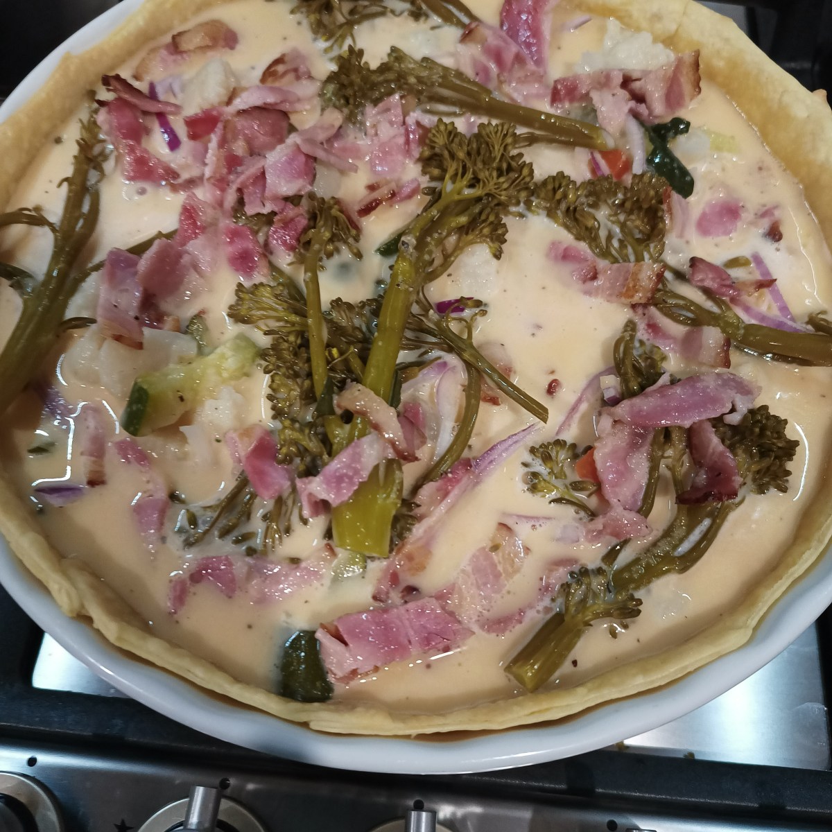 Tasty tip Tuesday! Make a quiche with left over&nbsp;vegetables